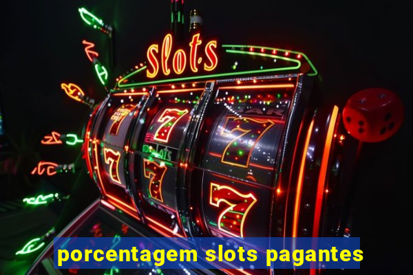 porcentagem slots pagantes